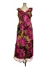 Taylor Tropical Pink Burgundy Cocktail Dress Size 18W - photo 1