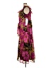Taylor Tropical Pink Burgundy Cocktail Dress Size 18W - photo 5
