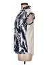 BCX Tropical Blue Short Sleeve Blouse Size S - photo 5
