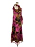 Taylor Tropical Pink Burgundy Cocktail Dress Size 18W - photo 4