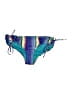 Roxy Print Blue Swimsuit Bottoms Size S - photo 1