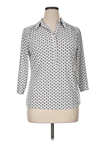 Charter Club 3/4 Sleeve Blouse (view 1)