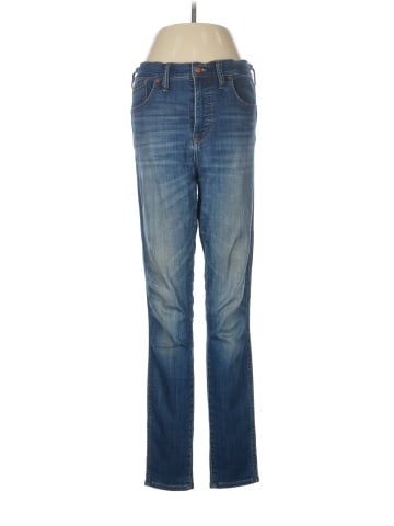 Madewell Tall 10" High-Rise Skinny Jeans in Danny Wash: TENCEL&trade; Denim Edition (view 1)