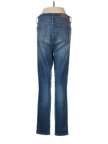 Madewell Tall 10" High-Rise Skinny Jeans in Danny Wash: TENCEL&trade; Denim Edition (view 2)