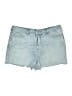 Torrid 100% Acetate Blue Denim Shorts Size 24 - photo 1