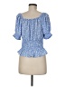Sienna Sky 100% Polyester Blue 3/4 Sleeve Blouse Size M - photo 2