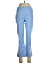 J. McLaughlin Chevron-herringbone Blue Casual Pants Size 10 - photo 1