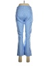 J. McLaughlin Chevron-herringbone Blue Casual Pants Size 10 - photo 2