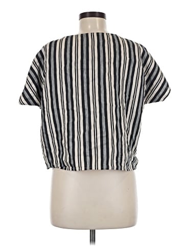Madewell Boxy Top in Evelyn Stripe (view 2)
