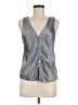 Madewell Silver Sleeveless Blouse Size 8 - photo 1