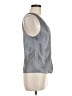 Madewell Silver Sleeveless Blouse Size 8 - photo 4