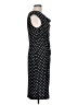 Connected Apparel Polka Dots Black Casual Dress Size 10 - photo 4