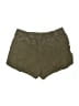 Thakoon Solid Green Khaki Shorts Size S - photo 2