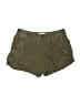 Thakoon Solid Green Khaki Shorts Size S - photo 1