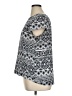 The Limited 100% Polyester Silver Short Sleeve Blouse Size XL - photo 5