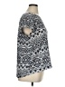 The Limited 100% Polyester Silver Short Sleeve Blouse Size XL - photo 4