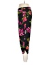 Susan Graver Floral Black Casual Pants Size S - photo 5