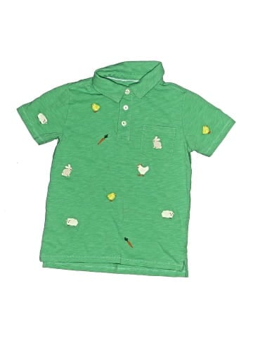 Mini Boden Short Sleeve Button-Down Shirt (view 1)