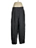 Wrap 100% Linen Gray Linen Pants Size 12 - photo 1