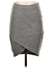 Splendid Solid Gray Casual Skirt Size XS - photo 1