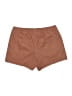 Natural Reflections Solid Brown Shorts Size M - photo 2