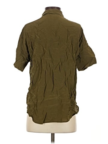 Madewell Short Sleeve Silk Top (view 2)