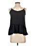 Veronica M. Black Sleeveless Top Size S - photo 1