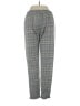 Como Black Plaid Gray Casual Pants Size S - photo 2