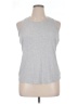 Danskin Silver Sleeveless T-Shirt Size XL - photo 1