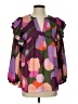 Emily McCarthy 100% Polyester Purple 3/4 Sleeve Blouse Size S - photo 1