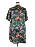 Kathryn 100% Polyester Tropical Green Casual Dress Size XL - photo 2