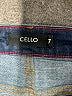Cello Jeans Solid Blue Jeans Size 7 - photo 7
