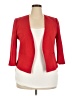 Jacques Vert 100% Polyester Red Blazer Size 14 - photo 1