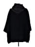 Rachel Zoe 100% Polyester Black Poncho Size L - photo 2