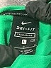 Nike 100% Polyester Green Pullover Hoodie Size L (kids) - photo 3