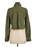 Zara Green Long Sleeve Button-Down Shirt Size M - photo 2