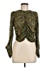 Zara Green Long Sleeve Blouse Size M - photo 1