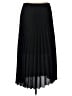 Max Studio 100% Polyester Solid Black Formal Skirt Size L - photo 1