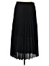 Max Studio 100% Polyester Solid Black Formal Skirt Size L - photo 2