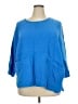 Jones New York 100% Cotton Blue Pullover Sweater Size 2X - photo 1