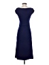 Moda International Solid Blue Cocktail Dress Size S - photo 2