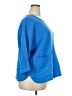 Jones New York 100% Cotton Blue Pullover Sweater Size 2X - photo 4