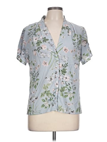Calvin Klein Short Sleeve Blouse (view 1)