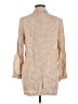 Madewell 100% Linen Checkered-gingham Tan Blazer Size M - photo 2