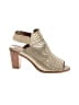 Donald J Pliner Gold Sandals Size 8 - photo 1