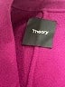 Theory Burgundy Coat Size L - photo 6
