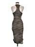Ecote Metallic Gray Cocktail Dress Size M - photo 2