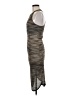 Ecote Metallic Gray Cocktail Dress Size M - photo 5