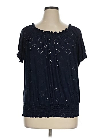 Perseption Concept Short Sleeve Blouse (view 1)