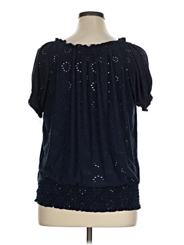 Perseption Concept Short Sleeve Blouse (view 2)